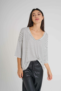 REMERON CHIC RAYAS BLANCO - rockandstories