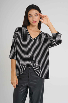 REMERON CHIC RAYAS NEGRO - comprar online