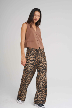 ART 2745 PANTALON ANIMAL PRINT - rockandstories