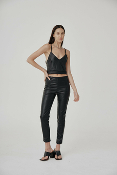 TOP CROCO NEGRO - comprar online