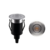 Balizador de solo chão LED Way UP redondo 32º externo 3000K 1W bivolt IP67 Ø4,1X7,3cm alumínio prata. - comprar online