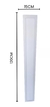 Luminária Plafon Led 36w 15cm x 120cm Retangular Embutir Branco Frio 6000k bivolt. na internet