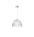 Luminária prismática pendente 12 polegadas cabo PP Incolor E-27. - comprar online
