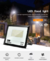 Mini refletor holofote led SMD 100w 6500K bivolt IP67. na internet