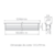 Perfil de embutir LED linear 1 metro IRC 93 2700K 11,5W/M 24V alumínio branco. na internet