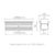 Perfil de embutir LED Archi recuado linear 2 metros IRC 93 4000K 46W 24V alumínio branco. na internet