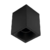 Plafon de sobrepor Square Out recuado quadrado direcionável PAR20 12X12X16,1cm alumínio preto. - comprar online