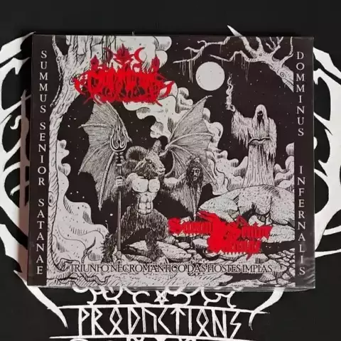 DOMMINUS INFERNALIS / SUMMUS SÊNIOR SATANA - Triunfo Necromantico das Hostes Impias - comprar online