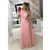 Vestido de renda longo todo forrado com manga curta, zip na parte de traz festa eventos moda evangélica crista na internet