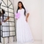 Vestido de renda manga curta bufante detalhes em botões na parte da frente moda evangélica - comprar online