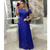 Imagem do Vestido de renda longo todo forrado com manga curta, zip na parte de traz festa eventos moda evangélica crista