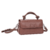 BOLSA P MATERIAL CROCO PINK MATTE 2 - comprar online