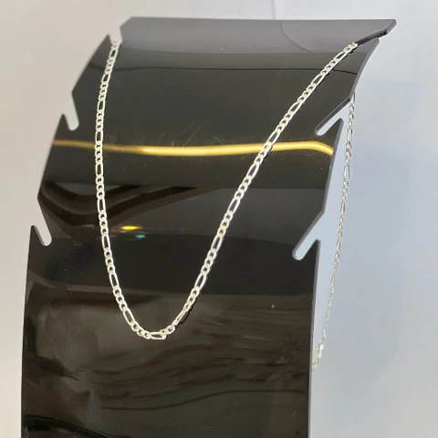 COLAR MASCULINO GRUMET PRATA 925