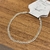 PULSEIRA MASCULINA GRUMET PRATA 925 - Flavia Nunes Acessórios