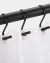 Ganchos para Cortina de Baño Metal Anticorrosivos x 12 Unidades - tienda online
