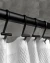 Ganchos para Cortina de Baño Metal Anticorrosivos x 12 Unidades - Luma Blanquería