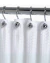 Ganchos De Cortina De Baño Metal Pesados 12 Unidades