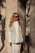 BLUSA EM TELA DE PAETÊ NATURAL - loja online