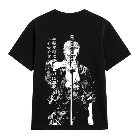 Camiseta Espadachim - Preto na internet