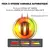 Gyroscopic Power Wrist Ball, Auto-Starting Gyro Ball, Exerciser antebraço, Braço Mão Muscle Force Trainer Gyroball, Home Gym - comprar online