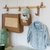 Kit Versatile Baby - Organizador para Quartos Infantis com Acessórios para Pendurador em Madeira e Couro - Coleção Paola - comprar online
