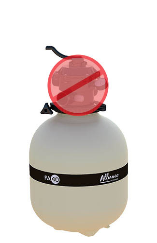 Corpo do filtro FA 40 ALLIANCE