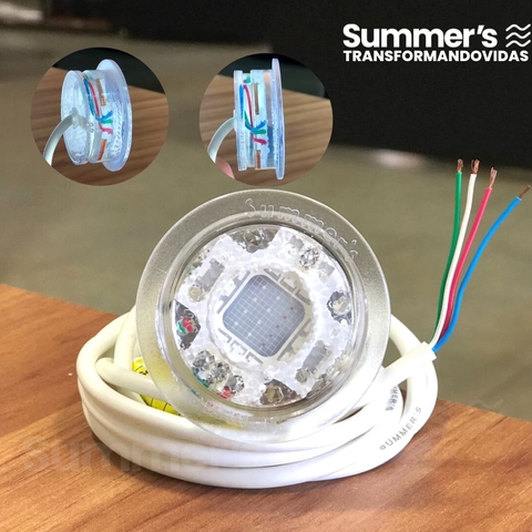 REFLETORES CRISTAL POWER RGBW - SUMMERS