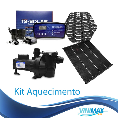 Kit aquecimento para piscina de 6,00m x 3,00m