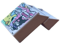 Case Caixa Sanrio Kawaii – Porta Itens com Cinnamon Roll, Pompompurin e Kuromi - comprar online