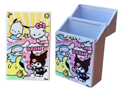 Case Caixa Sanrio Kawaii – Porta Itens com Cinnamon Roll, Pompompurin e Kuromi