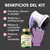 KIT ANTICELULITIS 3X1 - MASAJEADOR SCULPTOR 3 EN 1 + CENTELLA ASIATICA + GUANTE EXFOLIANTE DE REGALO! en internet