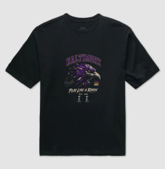 Oversized Baltimore - Play like a Raven