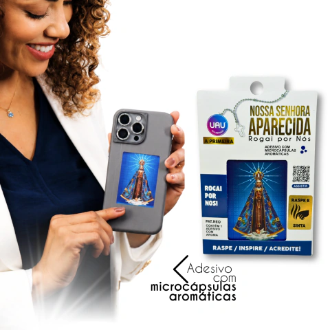ADESIVO NOSSA SENHORA COM AROMA