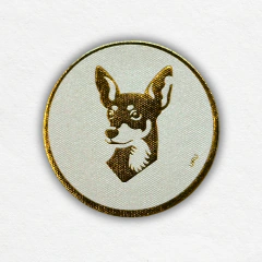 SELO ADESIVO PINSCHER (4 UNIDADES)