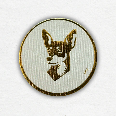SELO ADESIVO PINSCHER (4 UNIDADES)