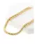 Colar com Design de Cordão Pipoca Grosso banhado em ouro 18k - comprar online