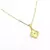 Corrente Cingapura Trevo 12mm Diamantado Banhado à Ouro - comprar online