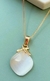 Conjunto Colar e Brincos Pedra da Lua Banhados à Ouro 18k - New Sellena Semijoias 