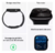 Apple Watch Series 10 rosa Gps fino e pronto para se mexer, pronto para seus exercícios.