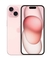 iPhone 15 5G 128GB Tela de 6,1 Polegadas Rosa, Fino e elegante.