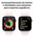 Apple Watch Series 10 rosa Gps fino e pronto para se mexer, pronto para seus exercícios.