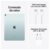 iPad Air M3 7 Geração 11 Wi-fi 128GB na cor Azul, exibindo uma tela com formas coloridas.