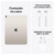iPad Air M3 7 Geração 11 Wi-fi 128GB na cor Estelar, exibindo uma tela com formas coloridas.