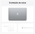 Notebook Apple MacBook Air 2020 com chip M1, 8GB de RAM, 256GB SSD, tela de 13,3 polegadas na cor cinza espacial