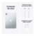 iPad pro M4 5 Geração 11 Wi-fi 256GB na cor prata, exibindo uma tela com formas coloridas.