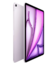 iPad Air M2 6 Geração 11 Wi-fi 128GB na cor Roxo, exibindo uma tela com formas coloridas.