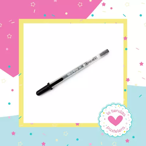 Gelly Roll - Pluma color negro punta No. 6 original - comprar en línea