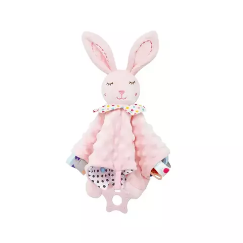 Naninha de Pelúcia para Bebê – Cobertor Aconchegante com Bichinho Fofo Calmante