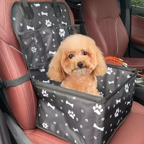 Assento de Carro Pet Confort Travel – Capa Protetora com Bolsos de Armazenamento - comprar online