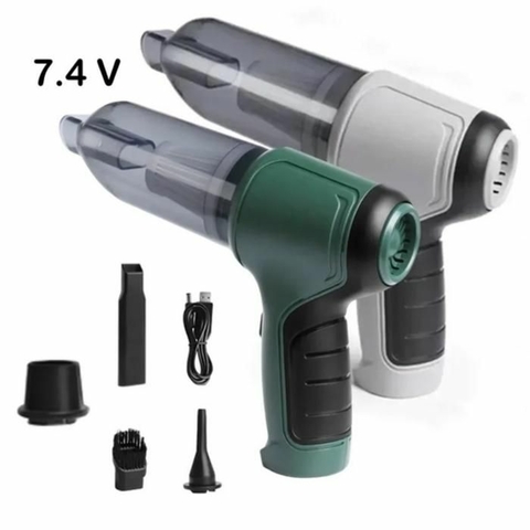 Mini aspiradora sopladora recargable 7.4 - comprar en línea